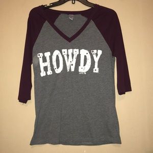 A&M howdy shirt